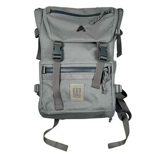 Topo Designs Rover Pack Tech Backpack Gray 24L Laptop Travel EDC Bag Hiking Gorp